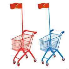 Kinder Metall Shopping kleine Supermarkt Trolley